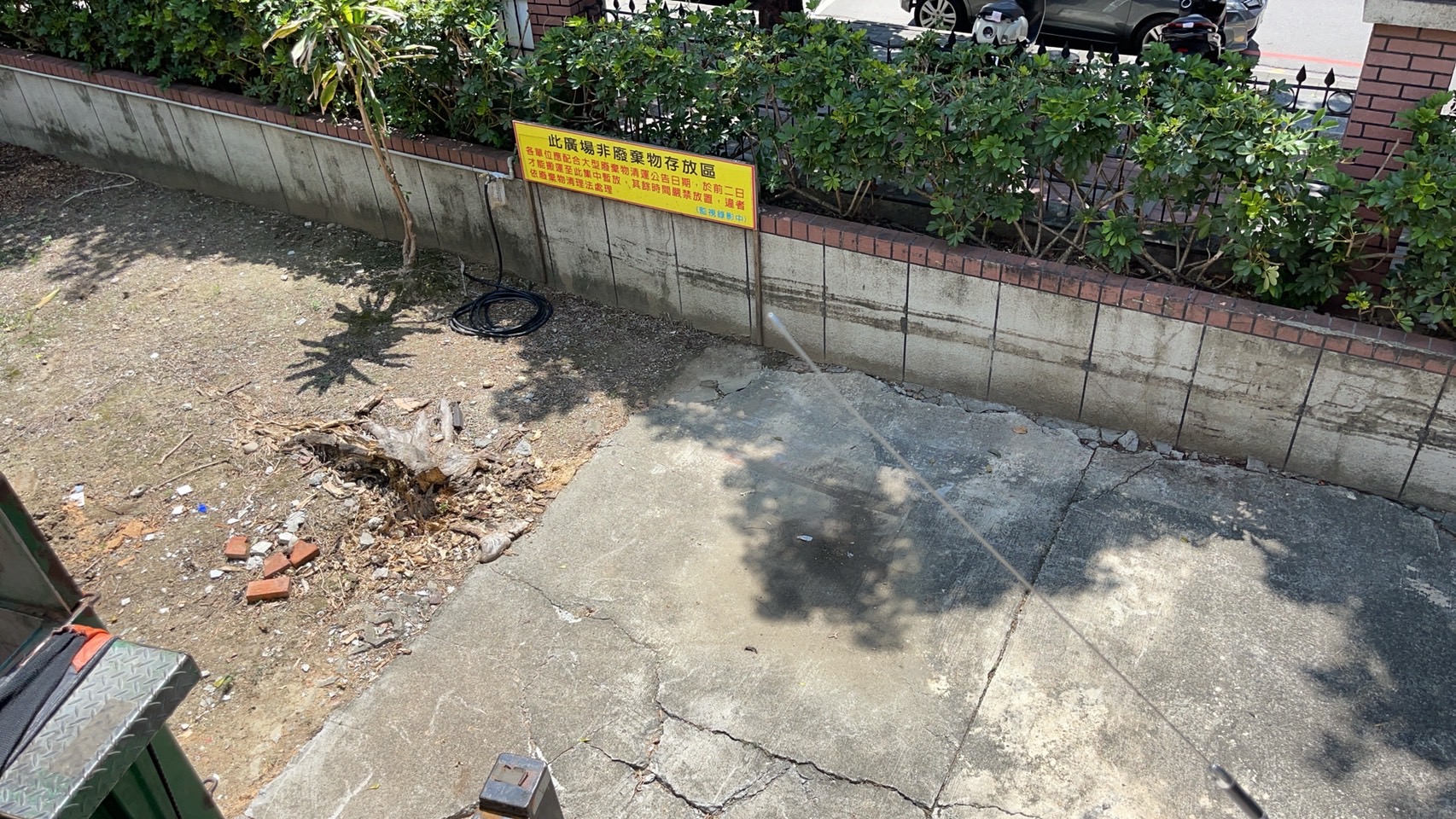 20220721北區校園隔板清運