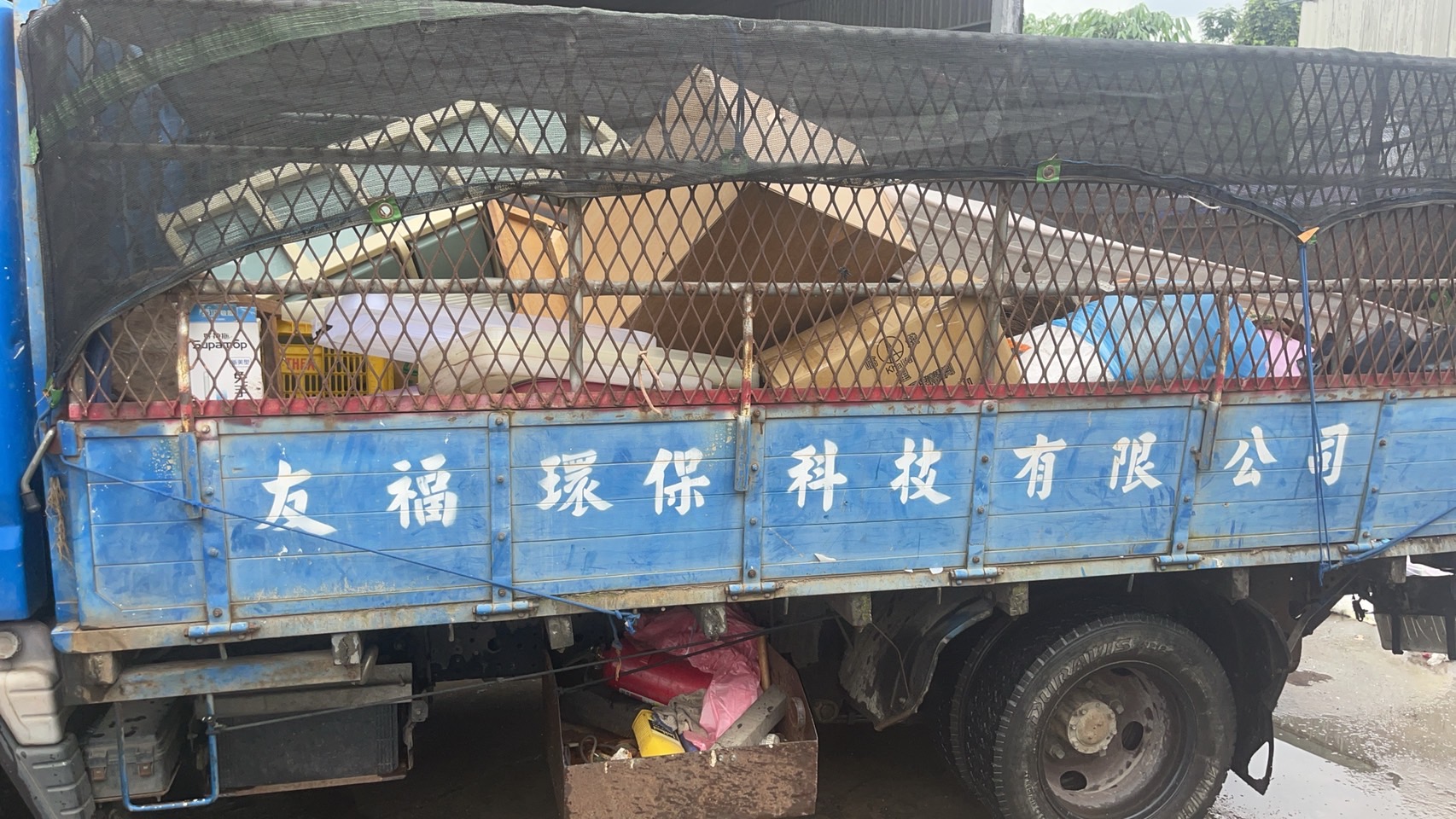 20220609霧峰區巷弄內搬家雜物垃圾清運